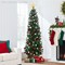 Best Choice Products Unlit Pencil Christmas Tree, Spruce Style Holiday Décor w/ Metal Base
